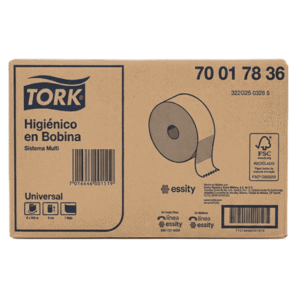 Jumbo Roll Tork Hoja Simple Universal / 6 Rollos x 500 mts