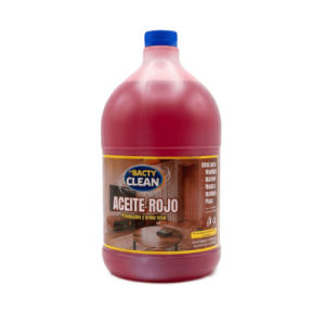 Aceite Rojo para Madera Bacty Clean