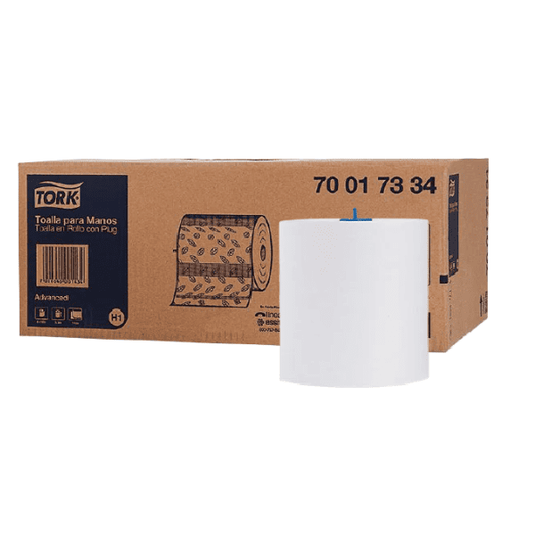 Toalla Tork Matic Advanced Hoja Doble / Caja 6 Rollos x 180 mts
